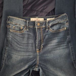 Hollister High rise super skinny jeans